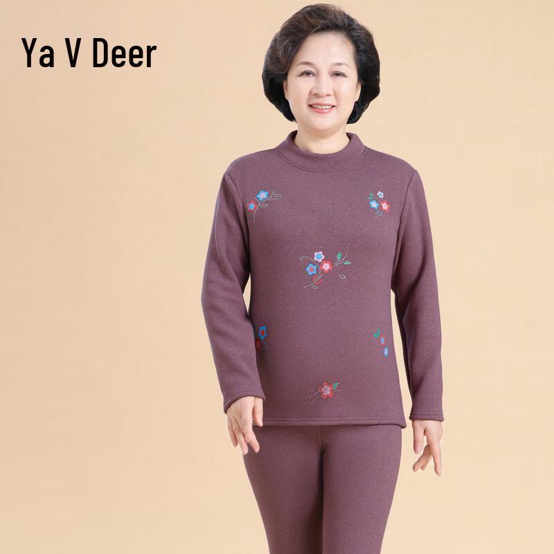 

Ya Lu Women s Fleece-Lined Thermal Underwear Set XL