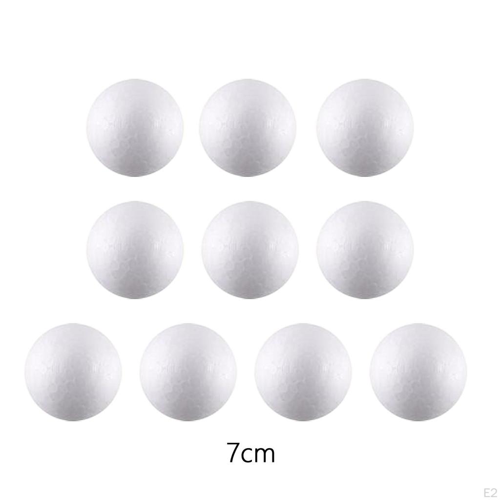 10 Pcs Foam Spheres for Crafting And Decoration