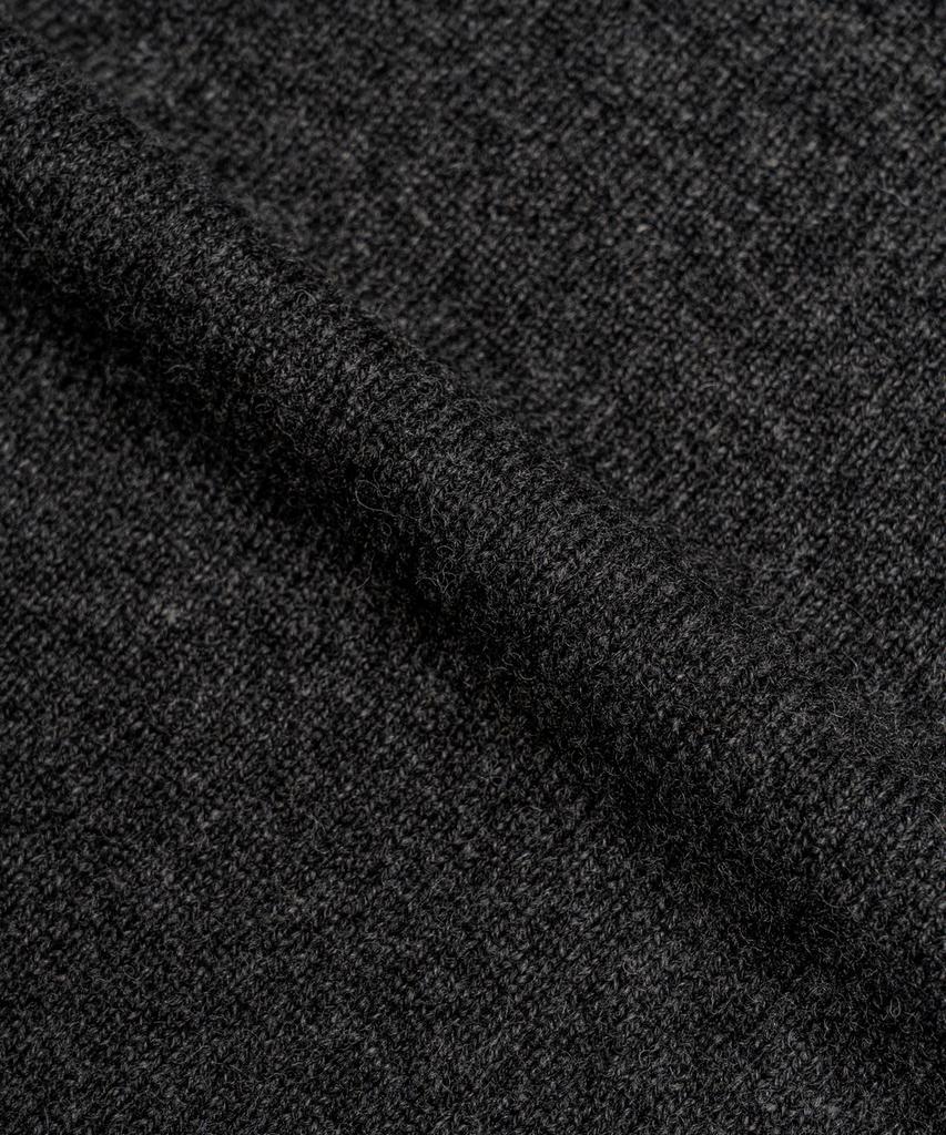 Edeunbeoleokeulleob Shetland Wool Anchor Knit (Charcoal)
