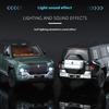 1:24 BYD LOOK UPAT U8 SUV Alloy Car Diecast Model Sound & Light Pull Back Children Toy Trendy Display Ornament Gift For Children