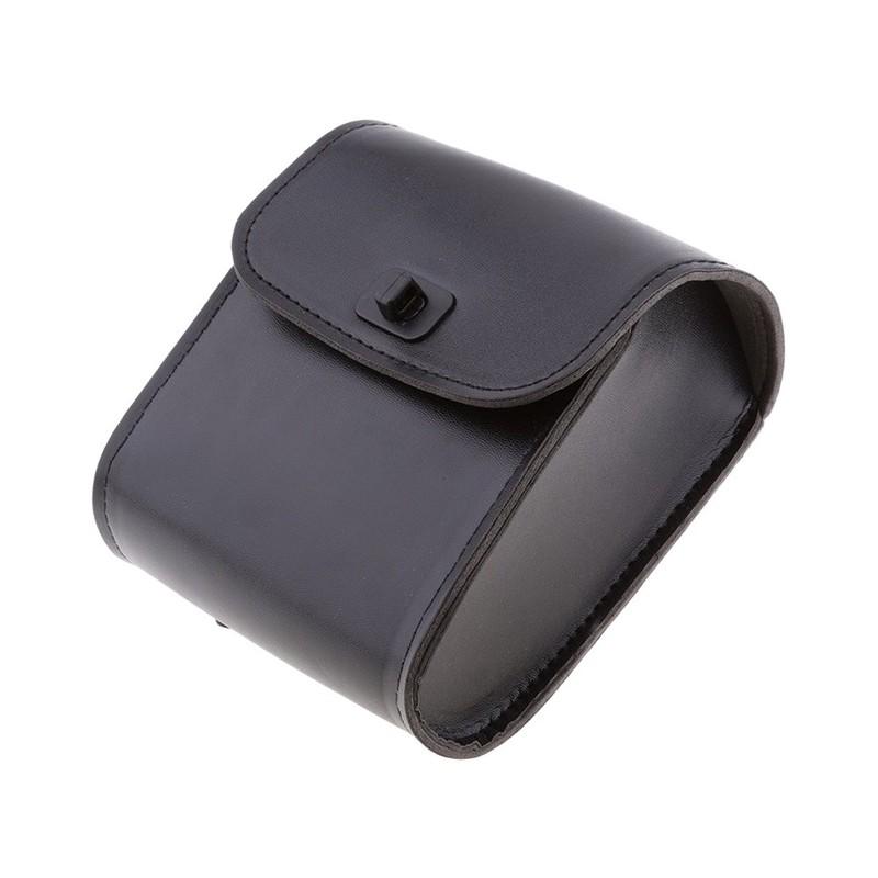 Retro PU Leather Motorcycle Side Saddlebag Tool Storage Pouch Bag For Electric For Bikes For Scooters For  Cruiser