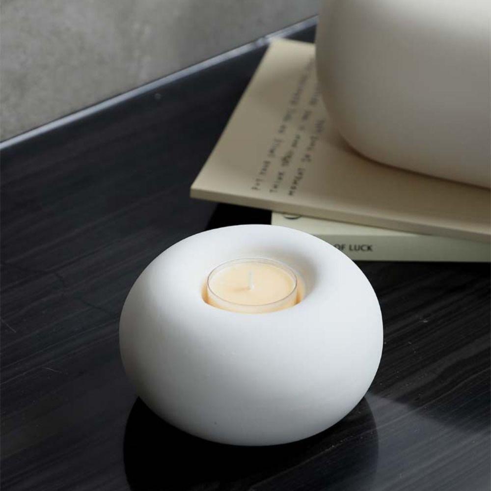Ceramic Candlestick Simple Style Wax Melt Burner Crafts Aroma Container  Party