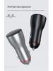 Dual USB Car Charger for Huawei - 66W Fast Charge, 100W Digital Display, Cigarette Lighter Adapter