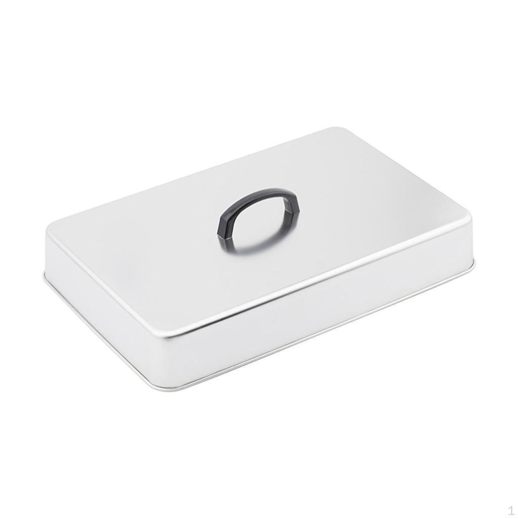 304 Stainless Steel Grill Cover for Cheese Melting, Food Steamer Lid, Flat Top Griddle