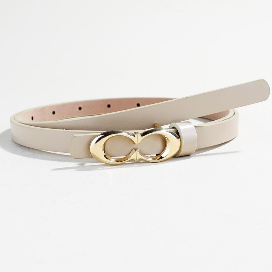 

Женский ремень с пряжкой в виде буквы C, яркий пояс из искусственной кожи, женский деловой ремень с декоративным узором 105Cm long