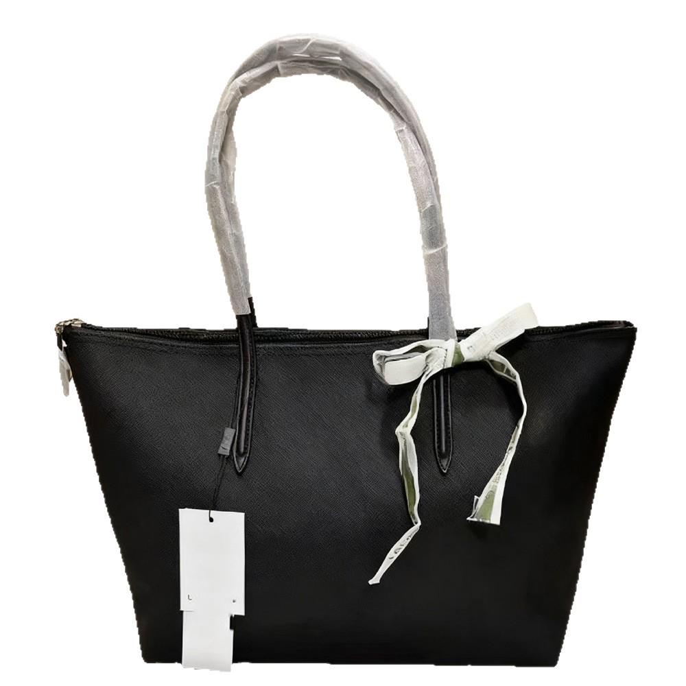 Bolso de Mano de Imitación Cocodrilo de Lujo para Mujer - Gran Capacidad, Impermeable, Ligero, Bolsa de Compras