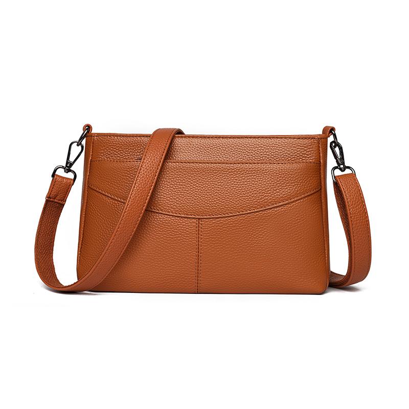 100% Genuine Cow Leather Luxury Handbags Women Bags Designer Ladies Crossbody Shoulder Bag for Women Top Quality Tote Sac A Main