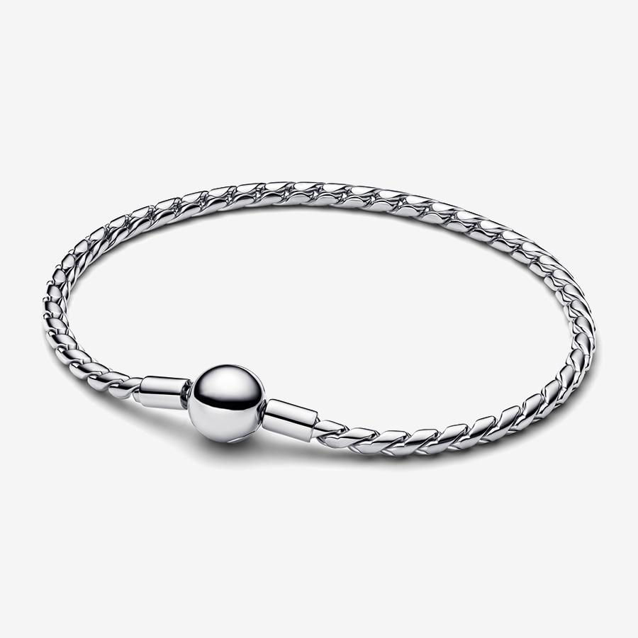 Neues 925er Silber Funkelndes Herz zu Herz Ewige Rose Tennis Schiebearmband Mode DIY Charme Schmuck Exquisites Geschenk