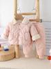 2023 Kids' Fleece-lined Cotton Suit: Boys & Girls Winter Princess Jacket