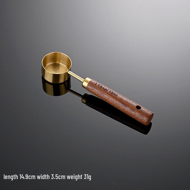 Qianxing Gold Plated Stainless Steel Measuring Spoons Set
