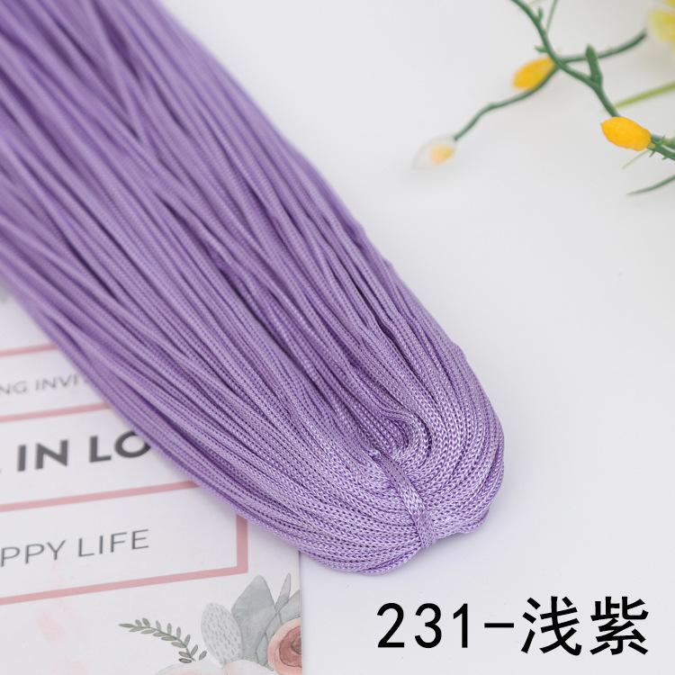 Croșetare Fir Gol Cordon de Nailon Fir de Tricotat Mătase Lucios Linie de Croșetat pentru DIY Covoraș Pălării Genți Pantofi Artizanat