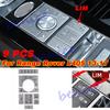 Voor Range Rover L405 13-17 Zilver Aluminium Middenconsole Knop Schakelaar Sticker