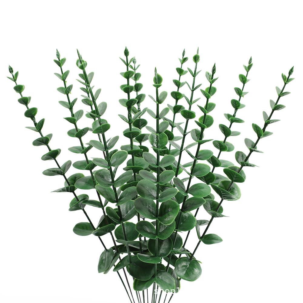 38cm Artificial Eucalyptus Leaves for Flower Arrangement and Home Decoration.