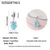 Charms Original Copper Jungle Glowing Snowflake Pendant Beads Fit Bracelet Diy Fine Gift Women Delicate Jewelry Acc