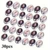 30 Mixed Double-sided Oil-Dripping Religious Beads Virgin Mary Beads Catholic Prayer Beads Suitable for Bracelets Necklaces Earrings Jewelry DIY