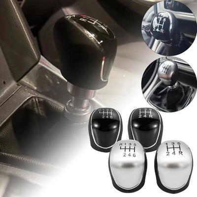 Pomello del cambio a 5/6 velocità per Ford Mondeo 4 Mk4 Focus S-Max C- Max Kuga Galaxy Accessorio auto testa a sfera leva cambio in pelle