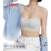 GUJIN Strapless Dress Special Thin Strap Bra for Women, Seamless Invisible Push-Up Bra for Small Breasts, Non-Slip Backless Bra, Bandeau