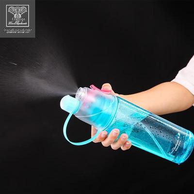 JIMMY Portable Spray Water Bottle 600ml