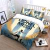 Set Biancheria da Letto Lionel Messi Copripiumino Federe (1 * Copripiumino 2 * Federe, senza piumino)