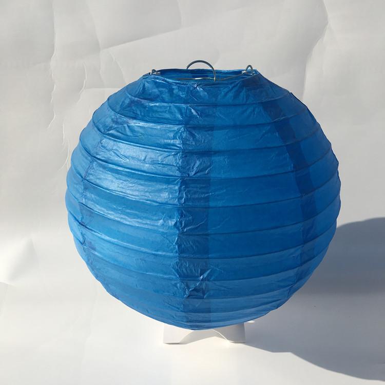 Multicolor Foldable Round Paper Lantern Balls Hanging Lampshade Decor for Wedding Baby Shower Christmas Holiday Party Supplies