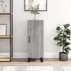Vidaxl Cabinet, Sonoma Grey Oak, 34.5X34X90 Cm Material Wood-Based