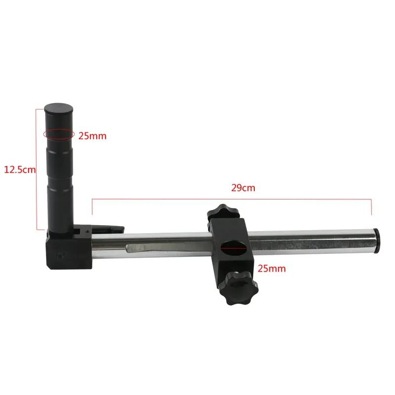 Diameter 25mm/32mm Heavy Duty Multi Axis Adjustable Metal Arm Support For Video Industry Microscope Table Stand Part Holder