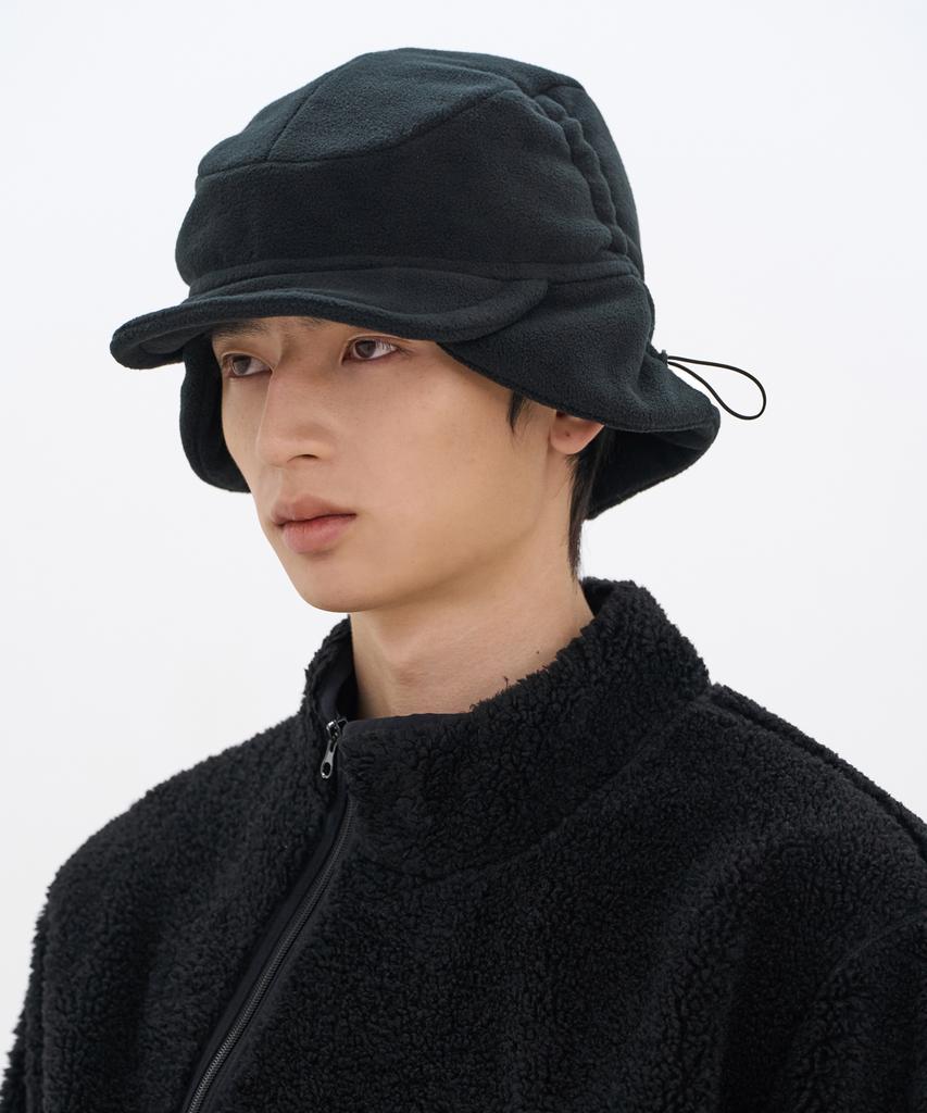 Kasakasa Fleece Trapper Hat Black