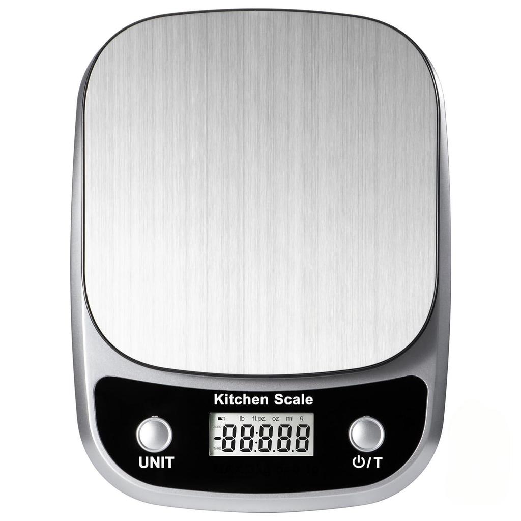 Household Stainless Steel Kitchen Scale, 10kg Capacity, Ideal for Baking and Food Preparation