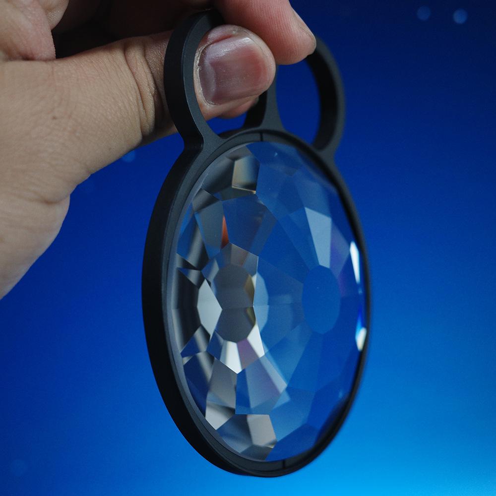 Handheld Glass Kaleidoscope Filter Lens for DSLR