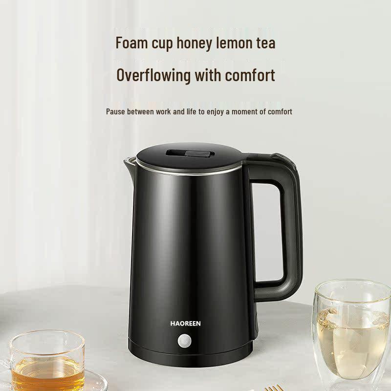 

Електричний нагрівальний чайник: Компактний одноособовий бойлер для гарячої води з теплоізоляцією.