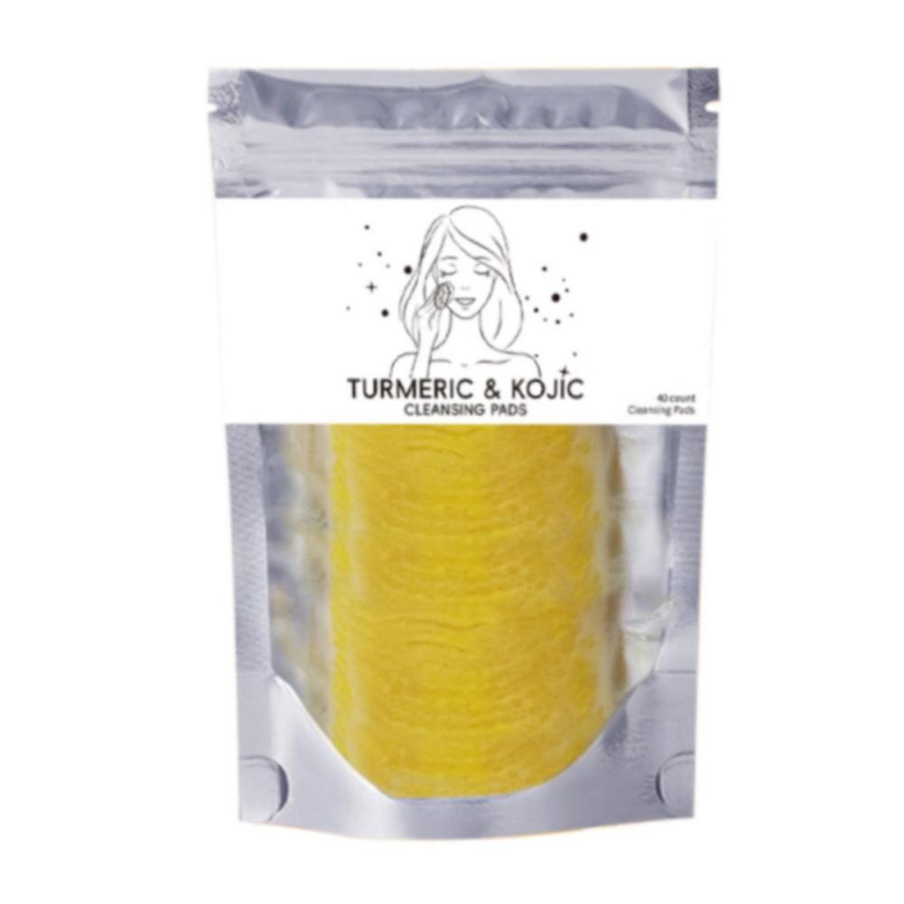 

Очищающие подушечки с куркумой и койиком, отшелушивающее очищающее средство для лица, 20/40 таблеток 40pcs