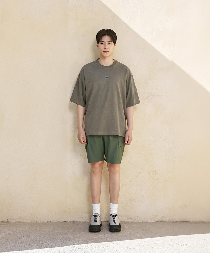 WILLBE LAB Pigment Oversized Short Sleeve T-Shirt (Kh)