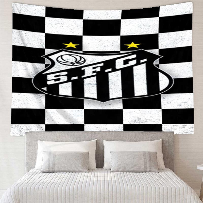 1PC Fc Crest Design Printed Tapestry Room Decoration Wall Hanging for Living Room Bedroom, dormitory, Birthday and Christmas gifts