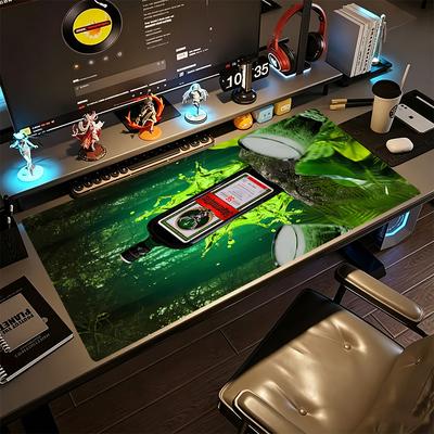 Jägermeister Gaming Mouse Pad Gamer Mousepad Computer Desk Mat Non-Slip Rubber Bottom Perfect for Office Desktop Supplies School Home