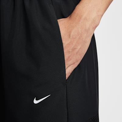 Men's Pants Nike Casual Pants Men's Black Moderate Cuffed Pants