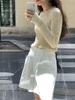 Women's Soft Ribbed Wool Sweater - 2025 Autumn/Winter Round Neck Slim Fit Pullover