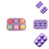 High-quality 3d 6-holes Half Ball Silicone Baking Mold For Creative Dessert Decorations