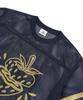 SUNDAY FRUIT MARKET Strawberry Mesh Tee Navy