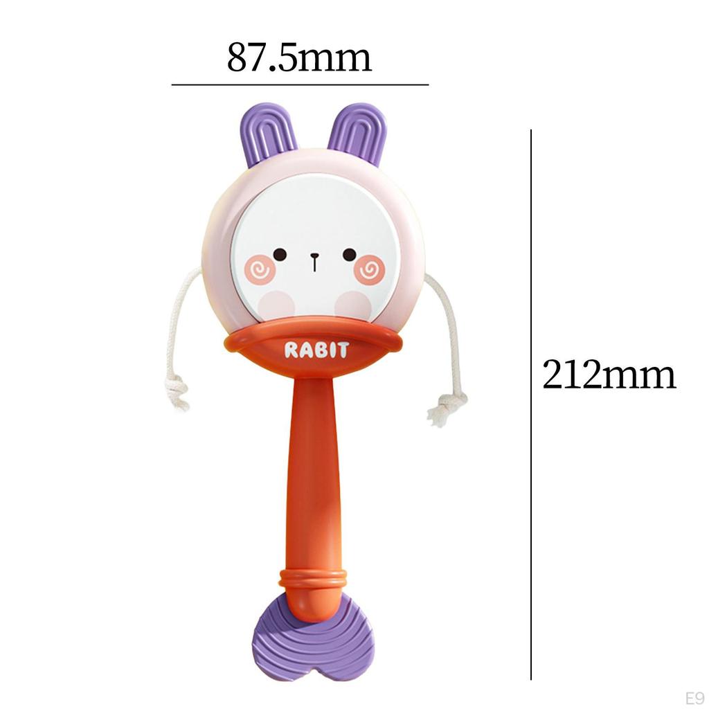 Baby Rattle Toy Musical Development Infant for Boys Girls Party Green