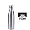 ZISIZ 304 Stainless Steel Cola Bottle Insulated Sport Water Bottle