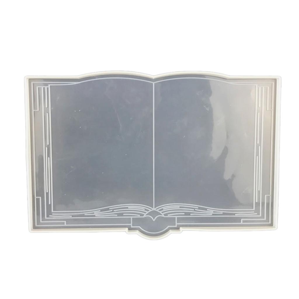 

Силиконовая форма для украшения книг, форма для эпоксидной смолы, форма для литья ювелирных изделий из смолы, подходит для поделок из смолы своими руками белый