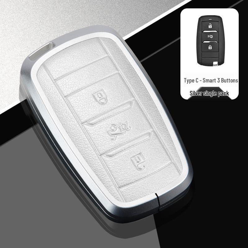 Changan Car Key Cover for Third Gen CS75 Plus, Yidong Plus, CS55, and CS35 Plus
