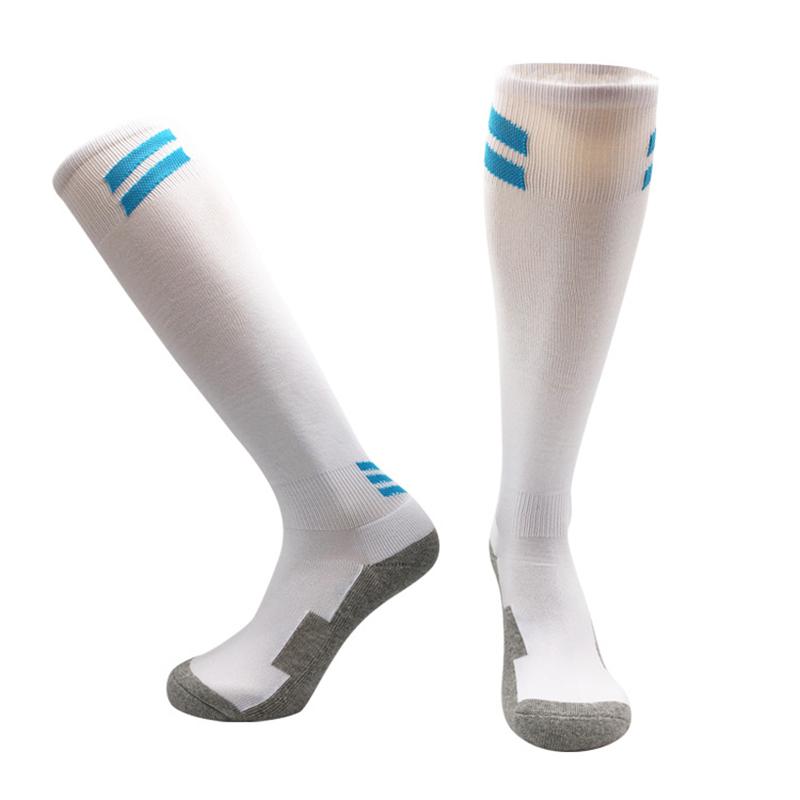 Sport Hosiery Men Knee High Athletic Socks Football Soccer Socks Men's Nylon Sports Socks