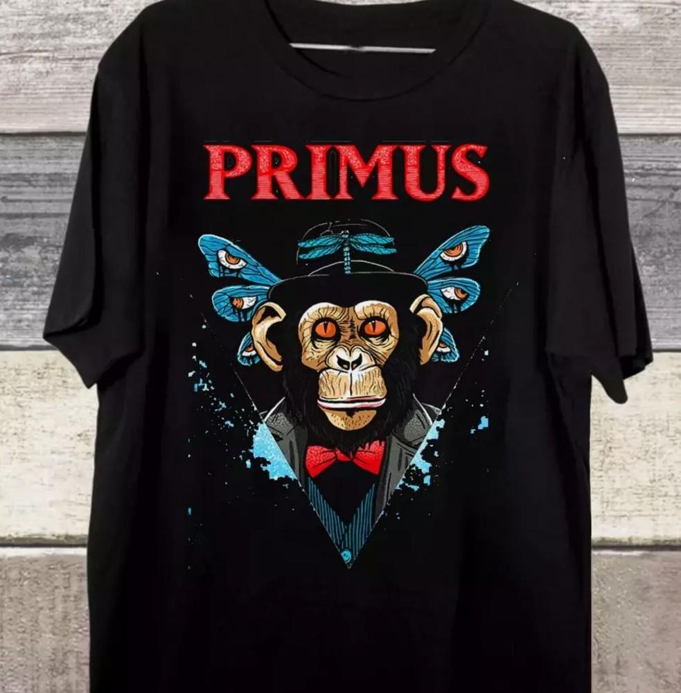 Primus 2024 Summer Tour Band black shirt Unisex All sizes Unisex T-Shirt XL