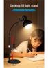 Space-saving E27 Universal Desk Lamp: Student Eye Protection Reading Light for Home or Bedside.