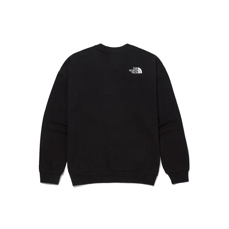 THE NORTH FACE Sweatshirts Unisex Black Crew Neck Moderate Regular (Unisex) Sweatshirts NM5MM01J