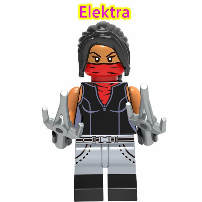 Kompatibel mit Minifiguren Marvel Daredevil Kingpin Iron Fist Bausteine Spielzeug für Kinder