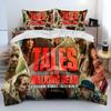 Horror TV The Walking Dead Lincoln Piumone Set Biancheria da Letto, Copripiumone Set Letto Coperta Federa, Dimensioni King Queen Biancheria da Letto nuovo