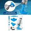 Wireless Pool Vacuum Cleaner Aluminum Tube Portable Pool Vacuum Plastic Texture for Convenient Use In Small Pools