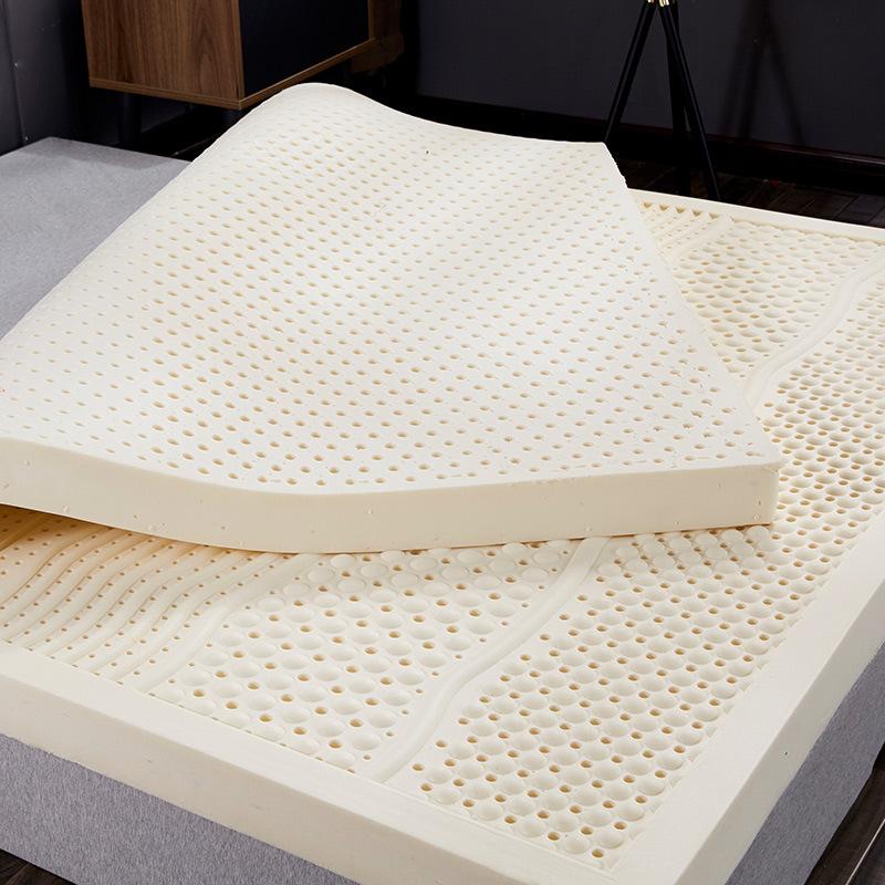 100% Natural Latex Mattress Thailand 10cm Natural Latex Mats Rubber Soft Cushion Two-Person Household 1.2/1.5/1.8m Home Mattress